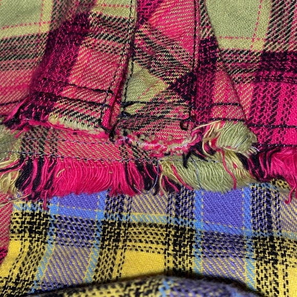 LAST 1- NEW UO combo oversized flannel shirt or shacket - Picture 8 of 10